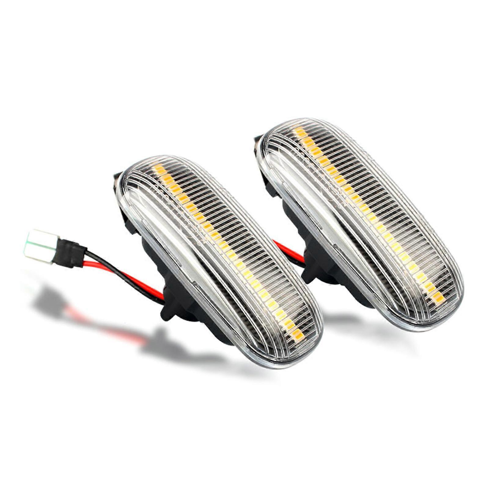 Easy Install LED Light High-Performances Turn Signal Lights Plugs & Play LED Light Quick Fixing for German Vehicles  Multicolor