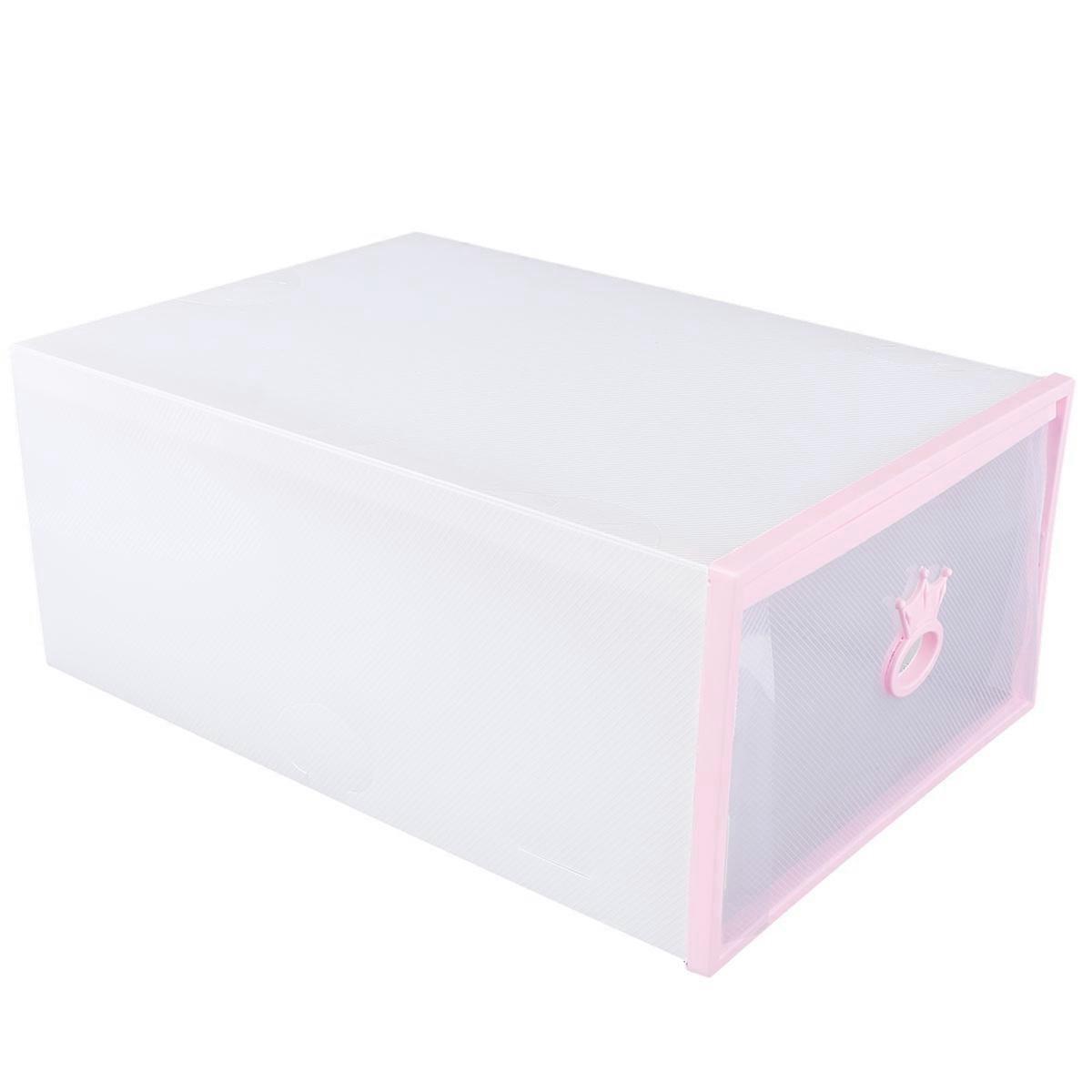 Thickened Transparent Shoes Box Drawer Type Plastic Shoe Storage Container