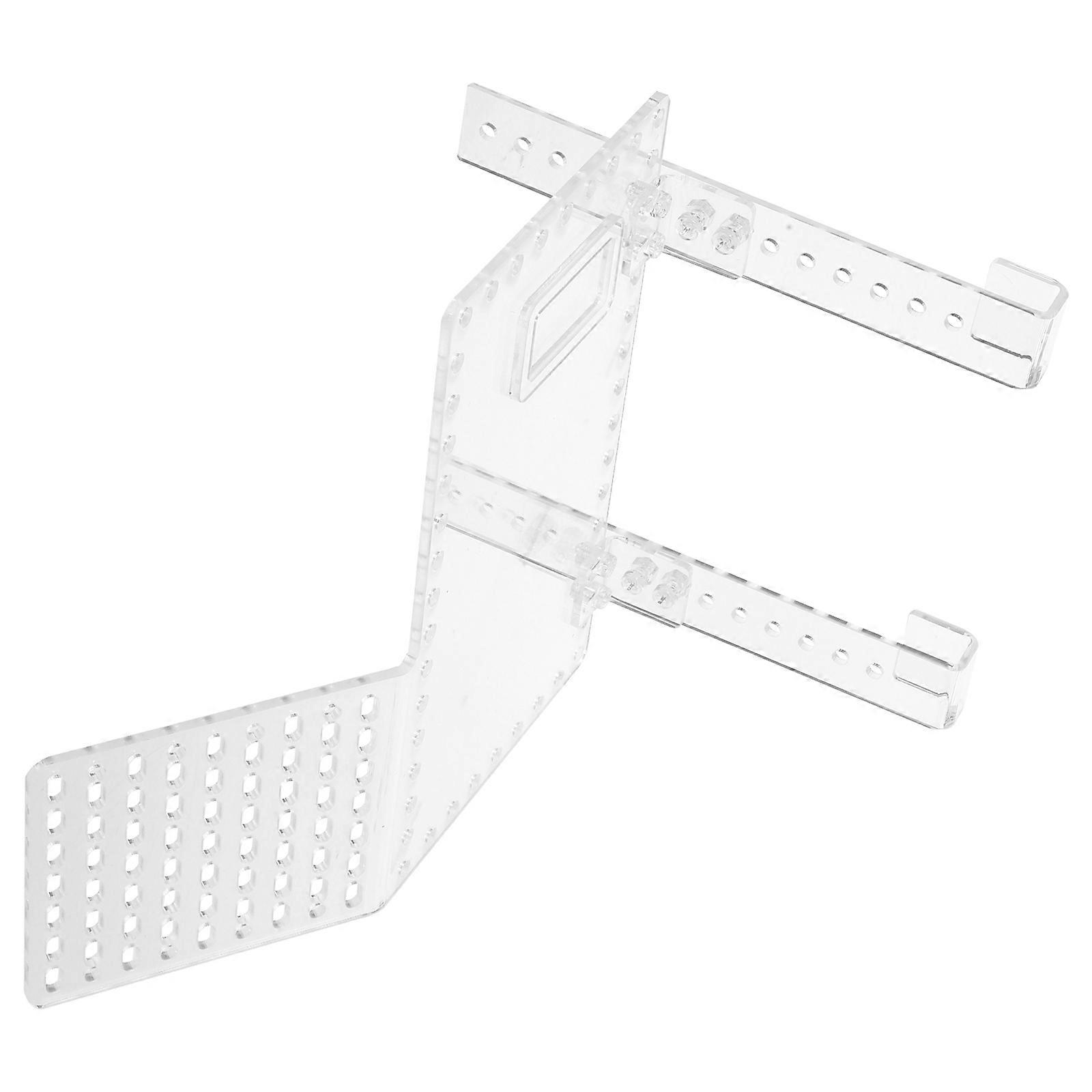 Pet Turtle Basking Platform Acrylic for Hanging Installation Transparent