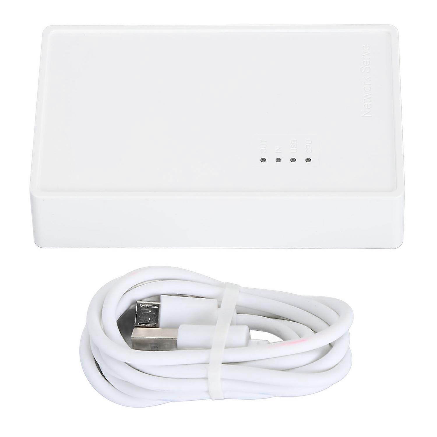 USB Wireless Print Server Wired Wireless Standalone Modes 480Mbps USB2.0 Print Server with 10/100Mbp