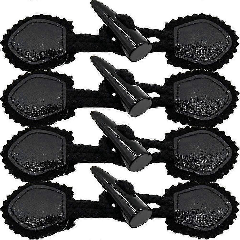 2025 4 Pairs of Toggle Buttons Leather Clothing Toggle Buttons Retro Clothes Buttons Coat Buttons