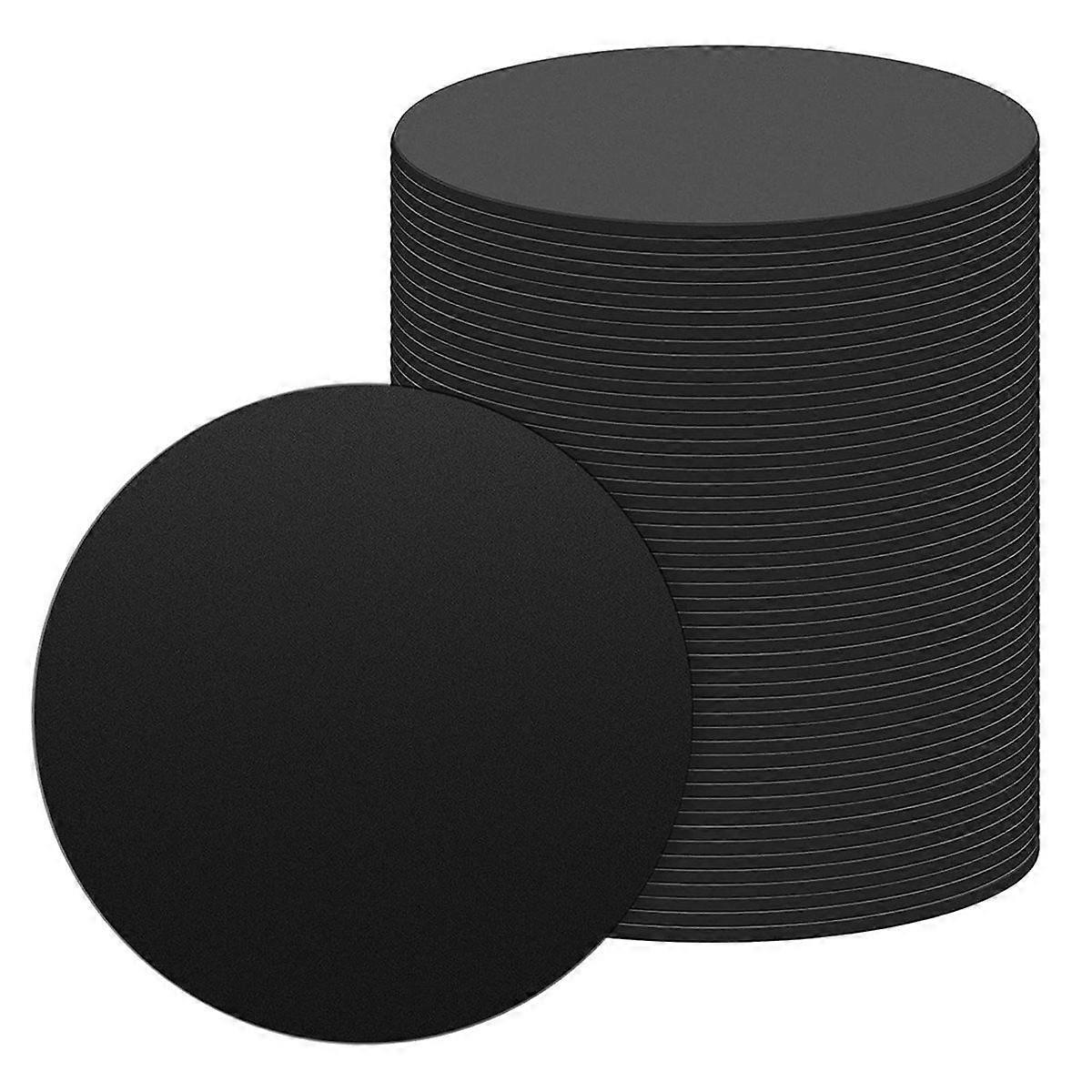 50 Pieces Pool Table Leg Pads 3Inch Diameter Rubber