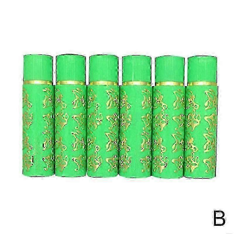 Hare Magic Moroccan Color Changing Lipstick 6pcs Set Green To Pink 2022 Edition