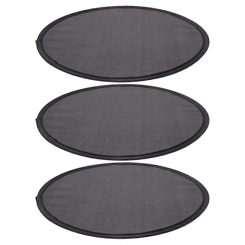 Foldable Fan 3Pcs Round Foldable Fan for Decoration Use At Parties