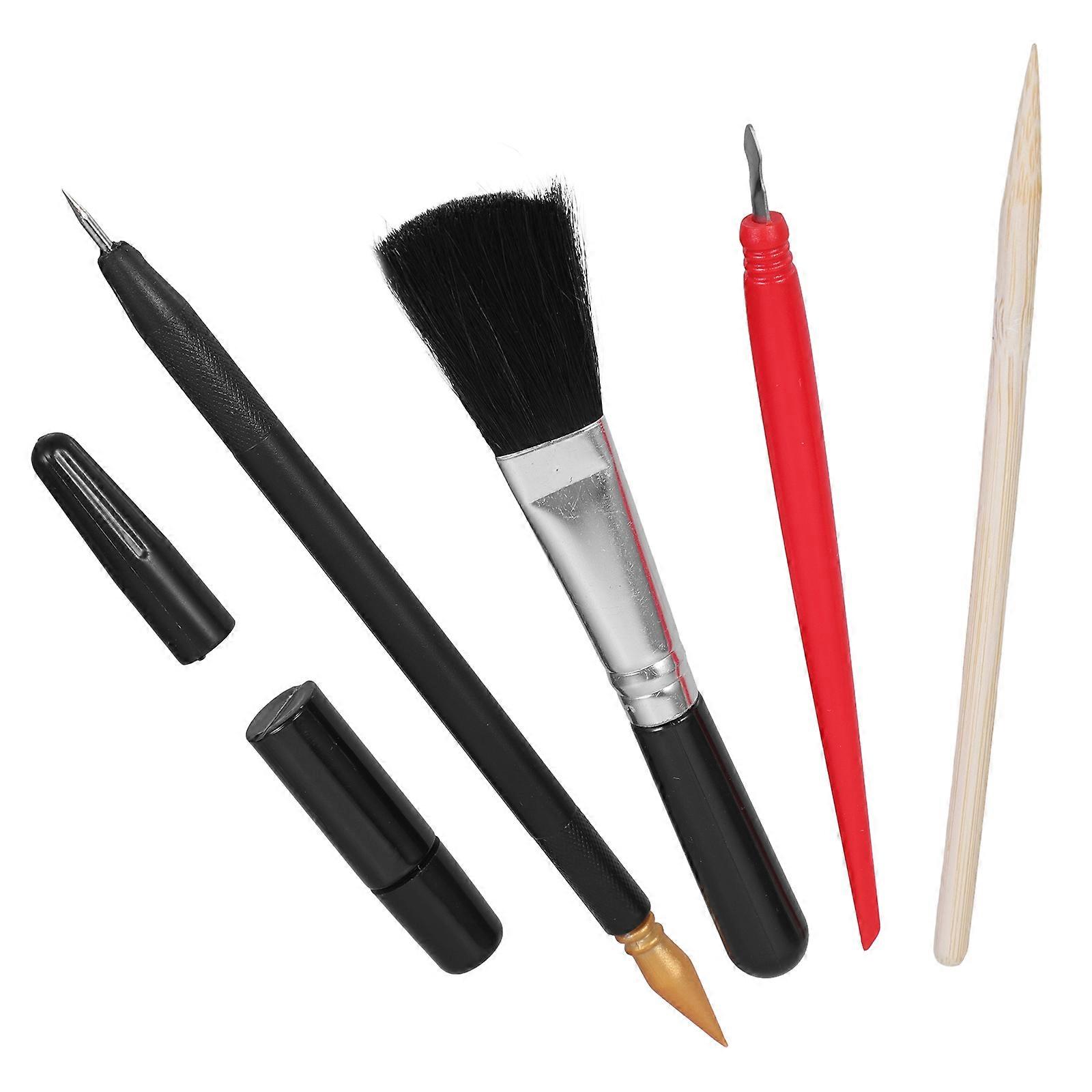 Scratchboard Tools For Art Creation Suitable For Beginners And Professionals Multi Color 1 Set