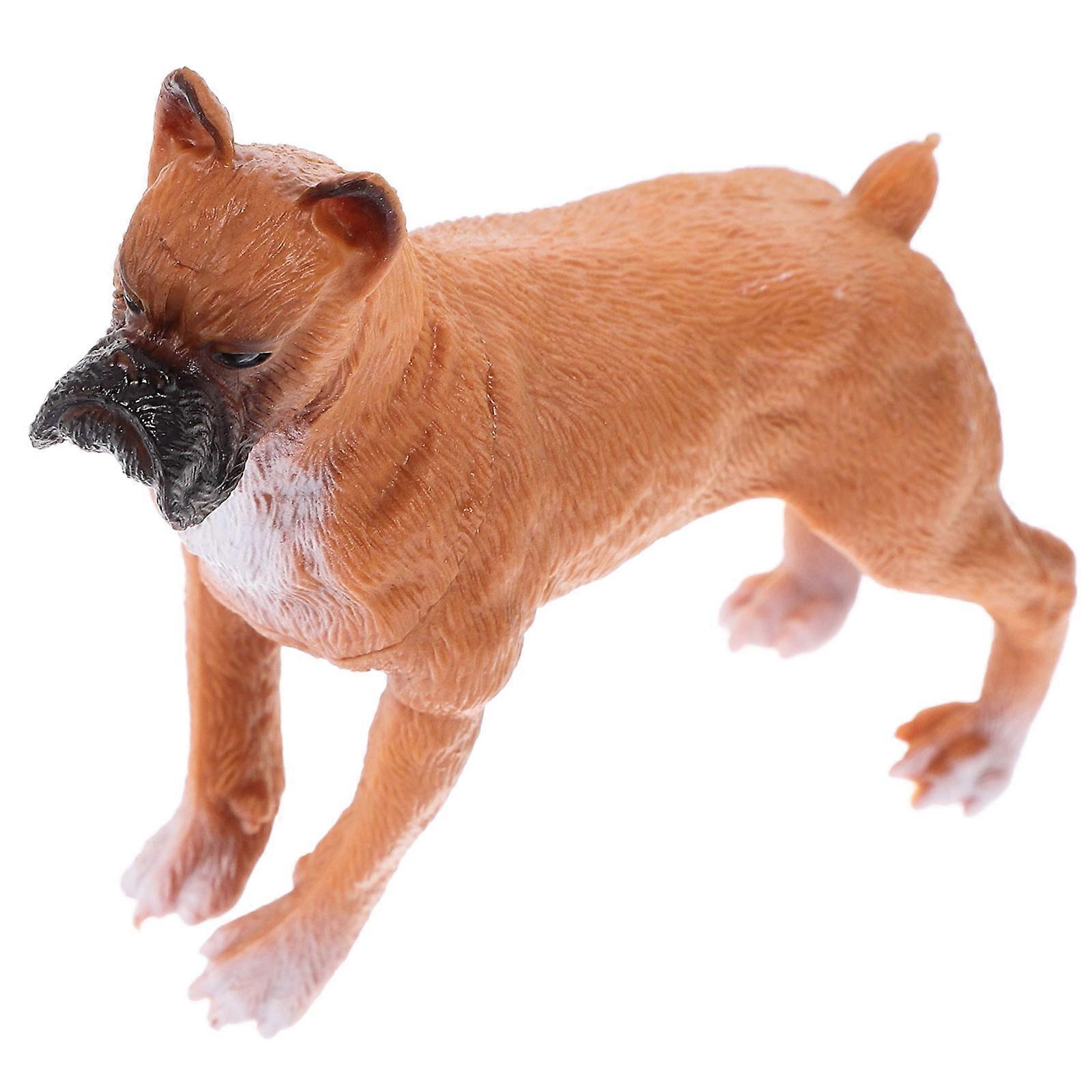 Animal Cognition Toy Simulation Small Dog Model for Decoration