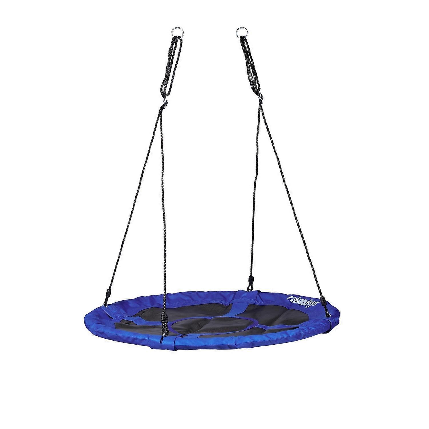 Rund fågelbågegunga med stängt säte