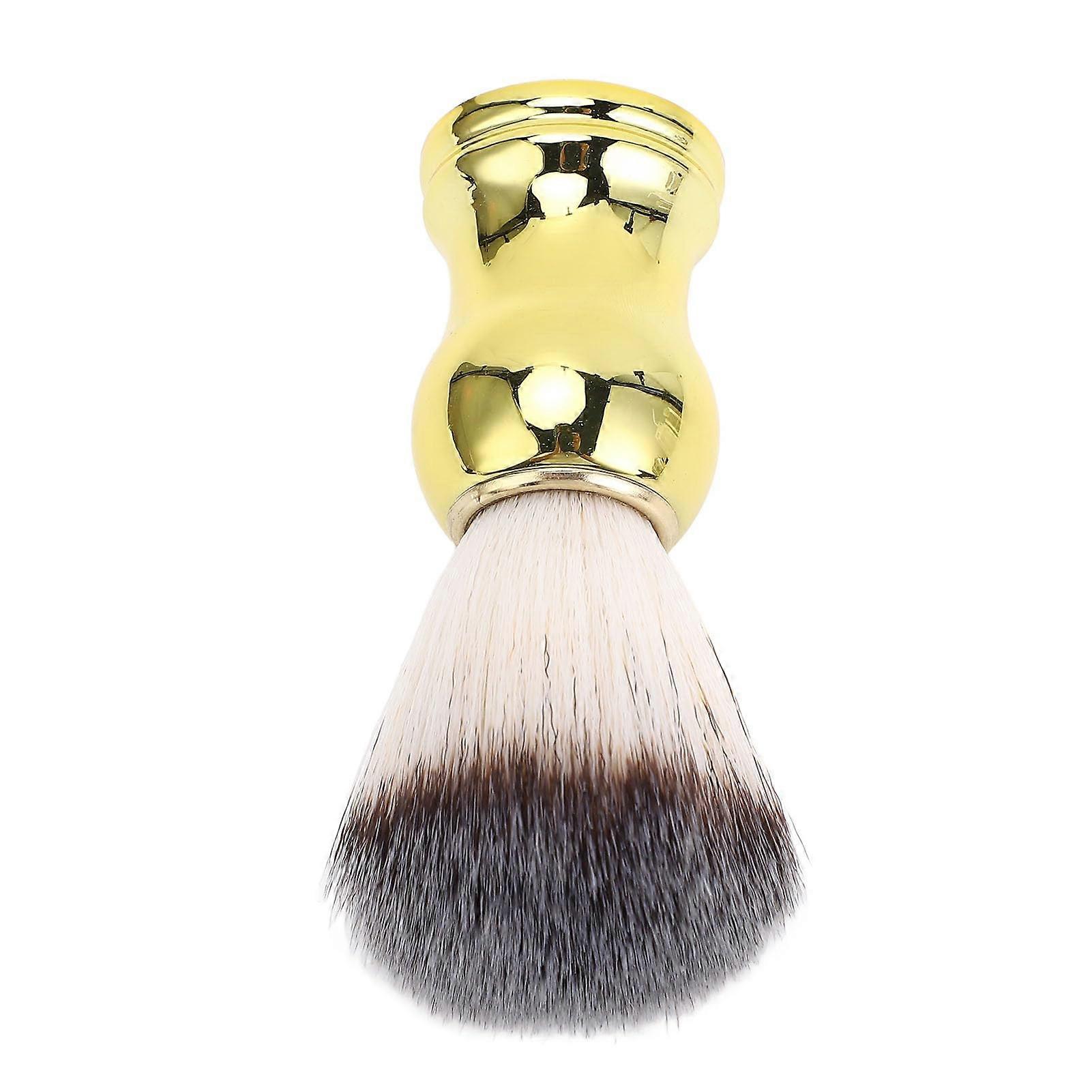 Luxury Synthetic Shaving Brush for Men 2pcs with Ergonomic Curved Handle and Quick Dry Bristles