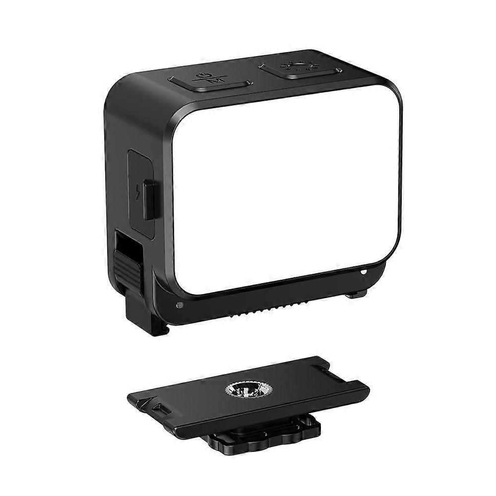 FLYMILE Compatible For DJI Osmo Nano / Action 6 Camera Magnetic Fill Lamp 3 Color Temperatures Photography LED Video Light