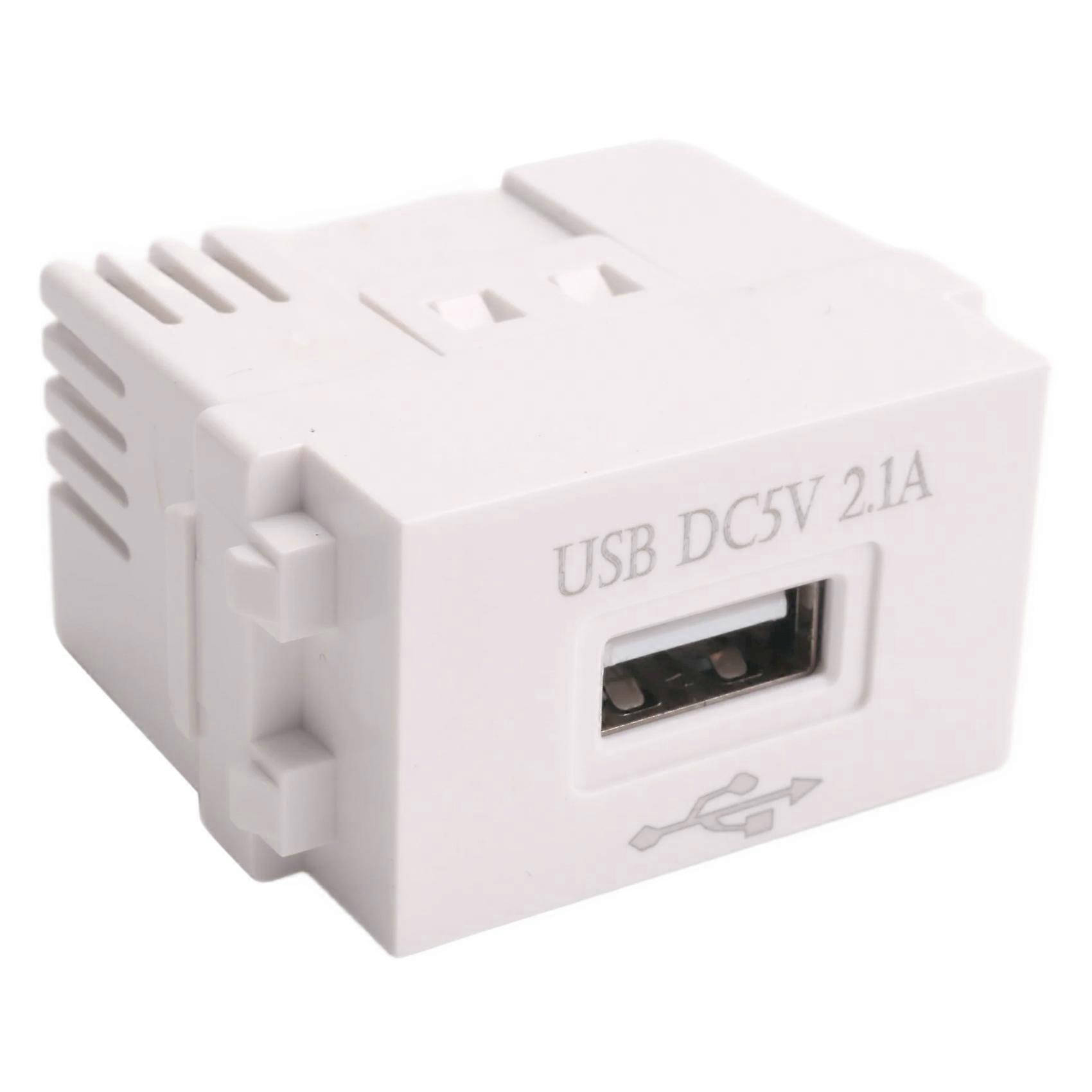 Mobile Phone Charging Panel USB Power Module 220V Socket 5V Transformer 2.1A USB Charging Power Socket Switching Adapter