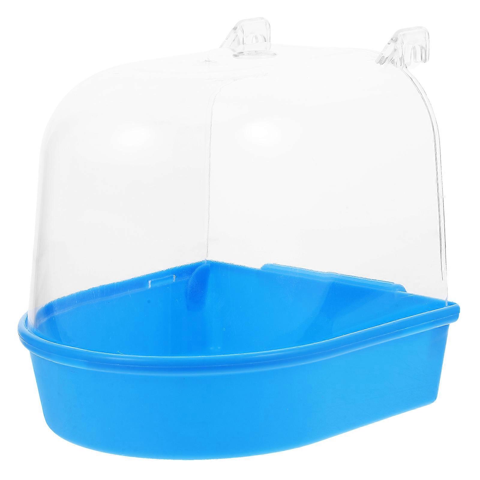 Cage Bird Indoor Bird Bath Attachment for Parakeets