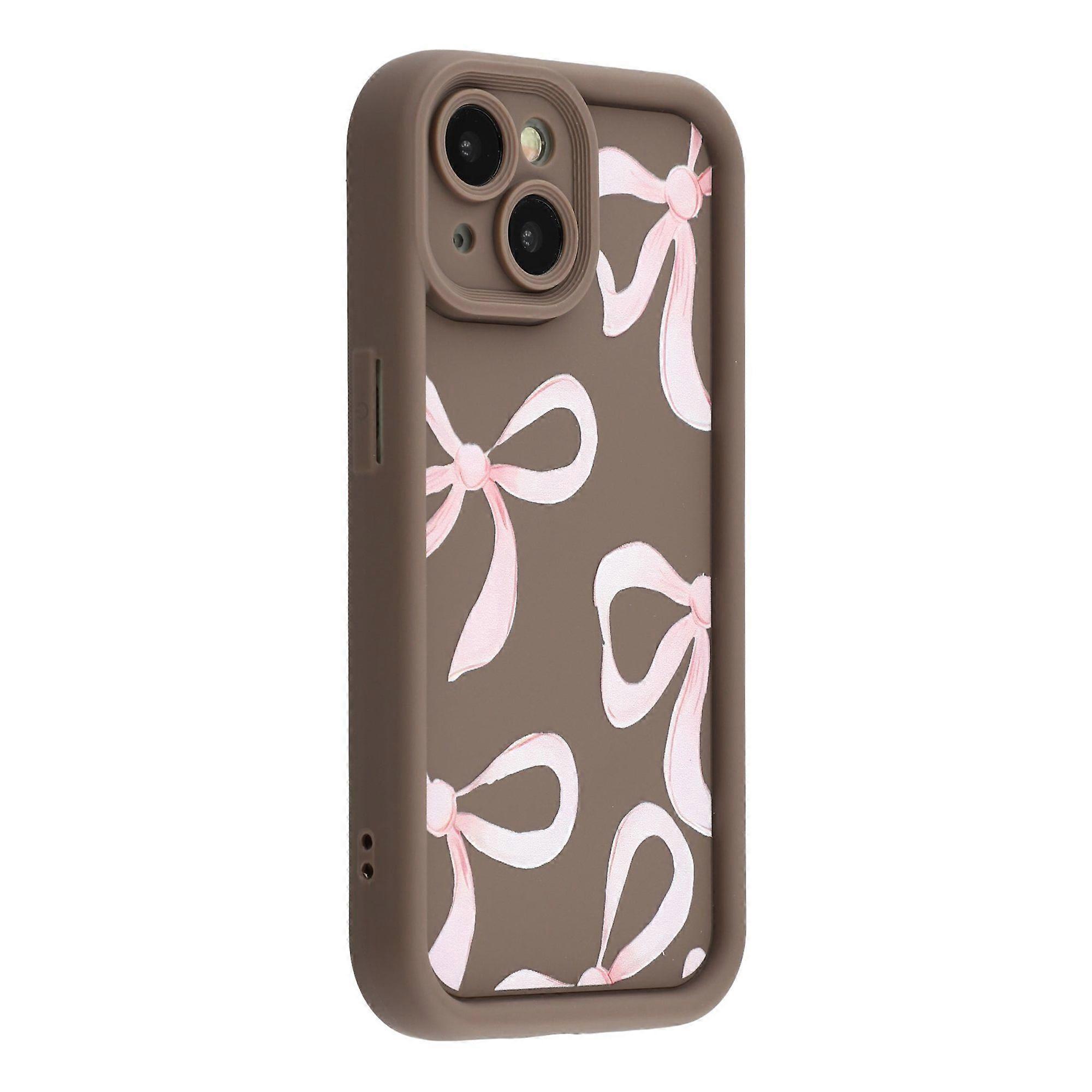 For iPhone 15 Case Aesthetic Pattern Print TPU Shockproof Phone Cover