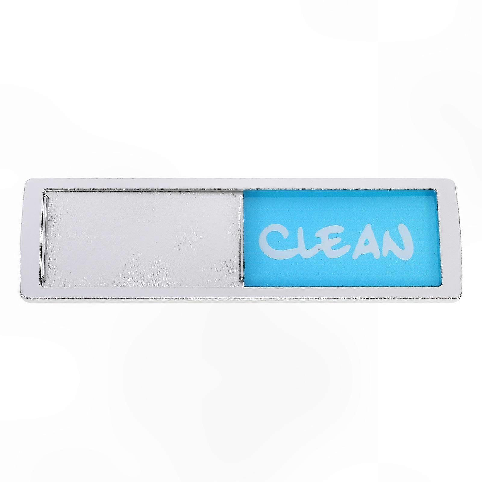 Magnetic Dishwasher Cleaning Sticker for Washing Machine Clean Status Indicator