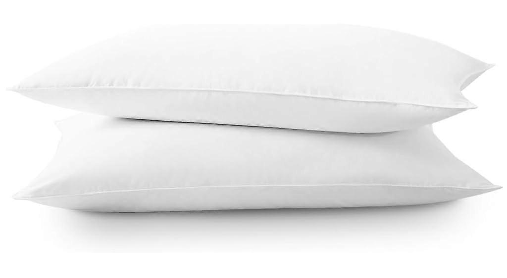 Queen Size Soft Microfiber Pillows Set of 2 with Breathable Fabric and Cooling Comfort