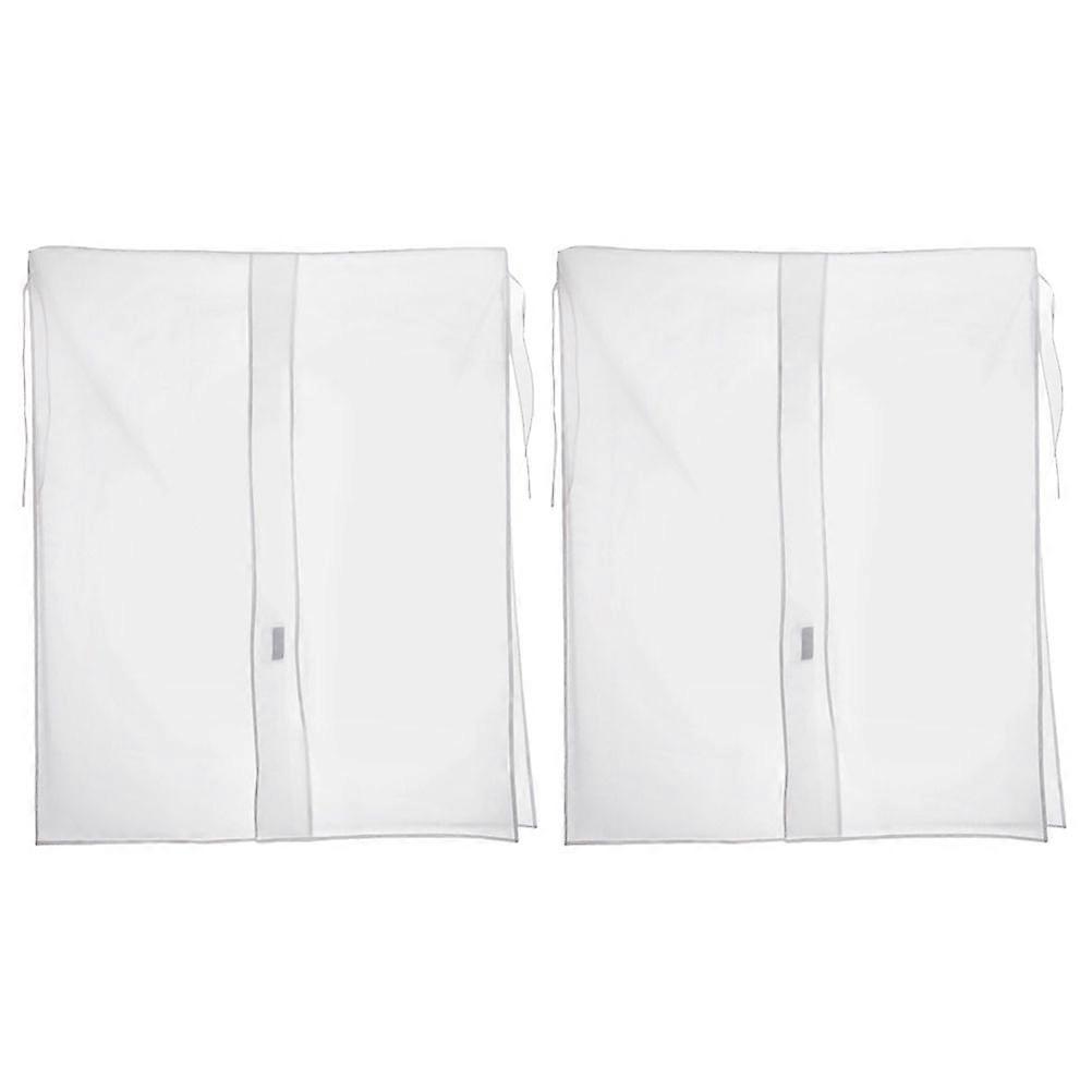 Clothing Cover 8 Pcs PEVA Garment Rack Protector For Home Use Closet Storage With Rectangular Shape