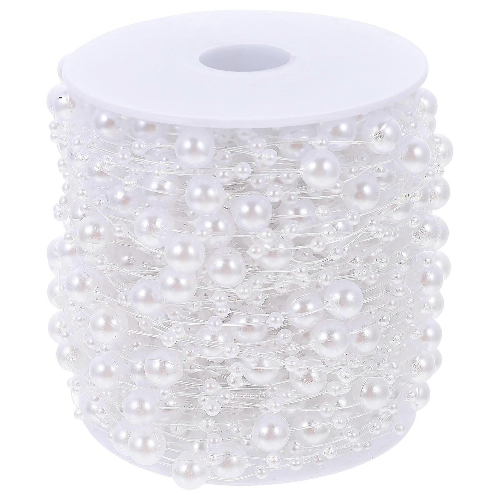 Fish Line Bead Chain Pendant DIY Decor Accessory 1 Roll Strand