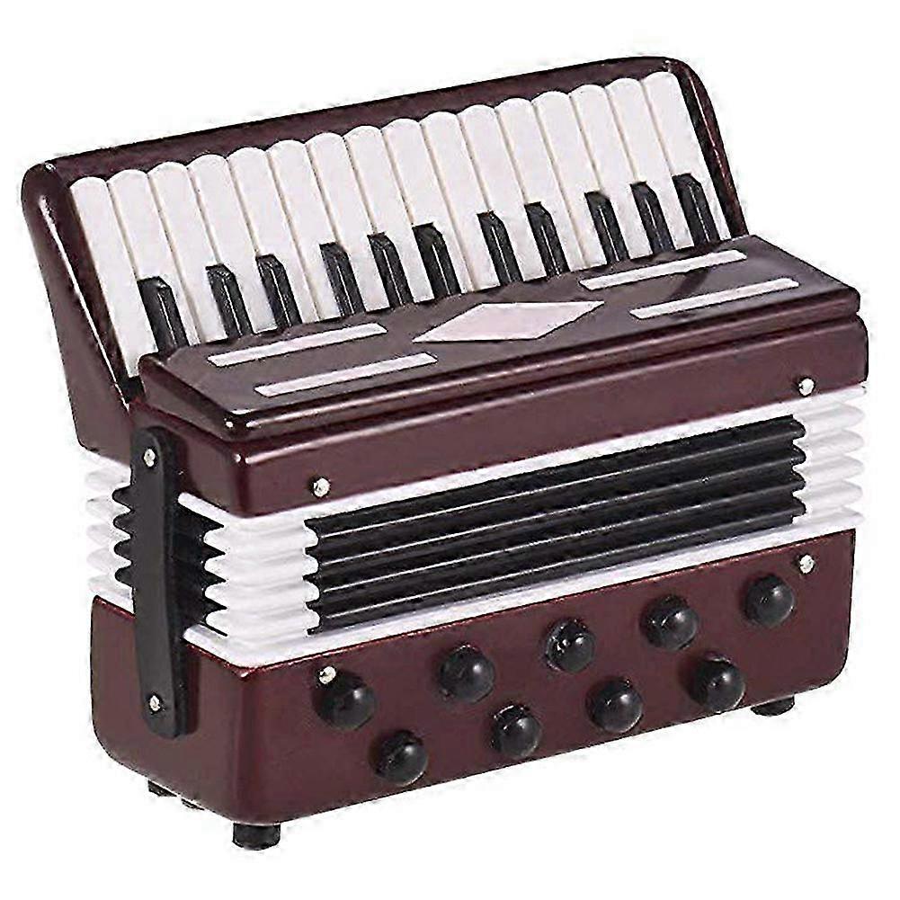 2026 Mini Accordion Desk Ornament with Storage Case