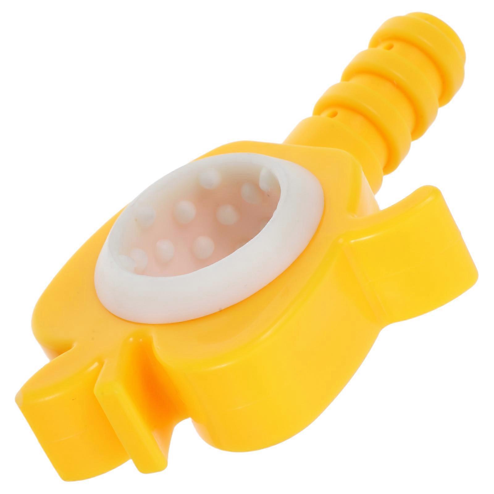 Yellow Window Pole Hook for Blind Opening Assistant with Lightweight Design