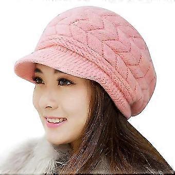 2025 Womens Winter Beanie Warm Knitted Slouchy Wool Hats Cap with Visor