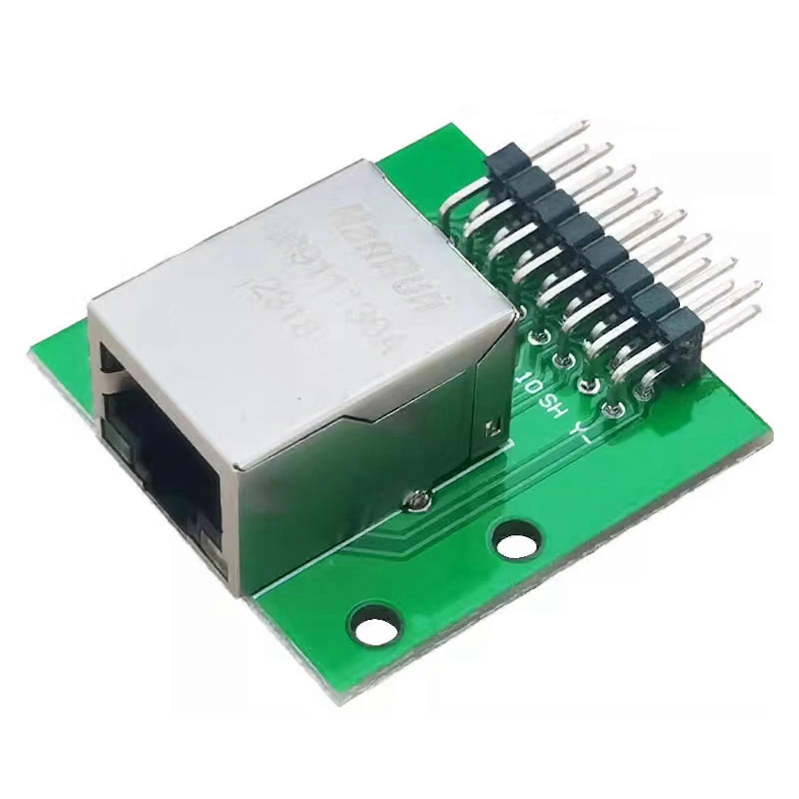 Efficient Networking RJ45 Adapter for 8Pin Use Supporting Fast Data Transfer and Connection Integrity Multicolor