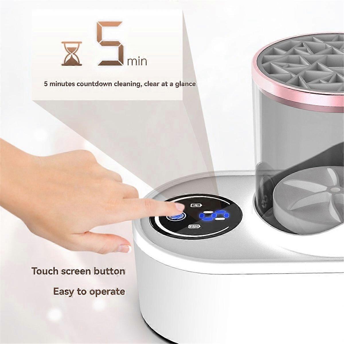 Electric Makeup Brush Cleaner-Multi-Functional Makeup Brush Cleaner Machine , Automatic Cosmetic Bru