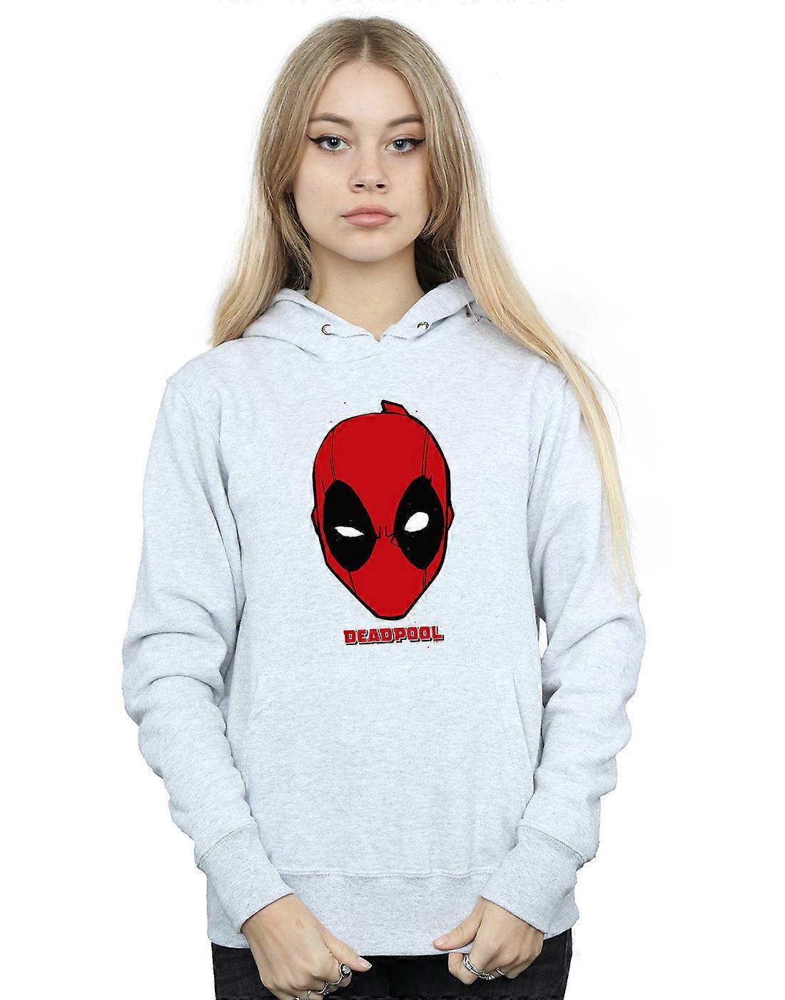 Marvel Women's Deadpool Mask Hoodie