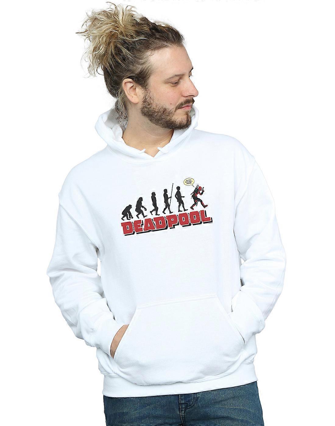 Bewundern Sie Männer Deadpool Evolution Hoodie