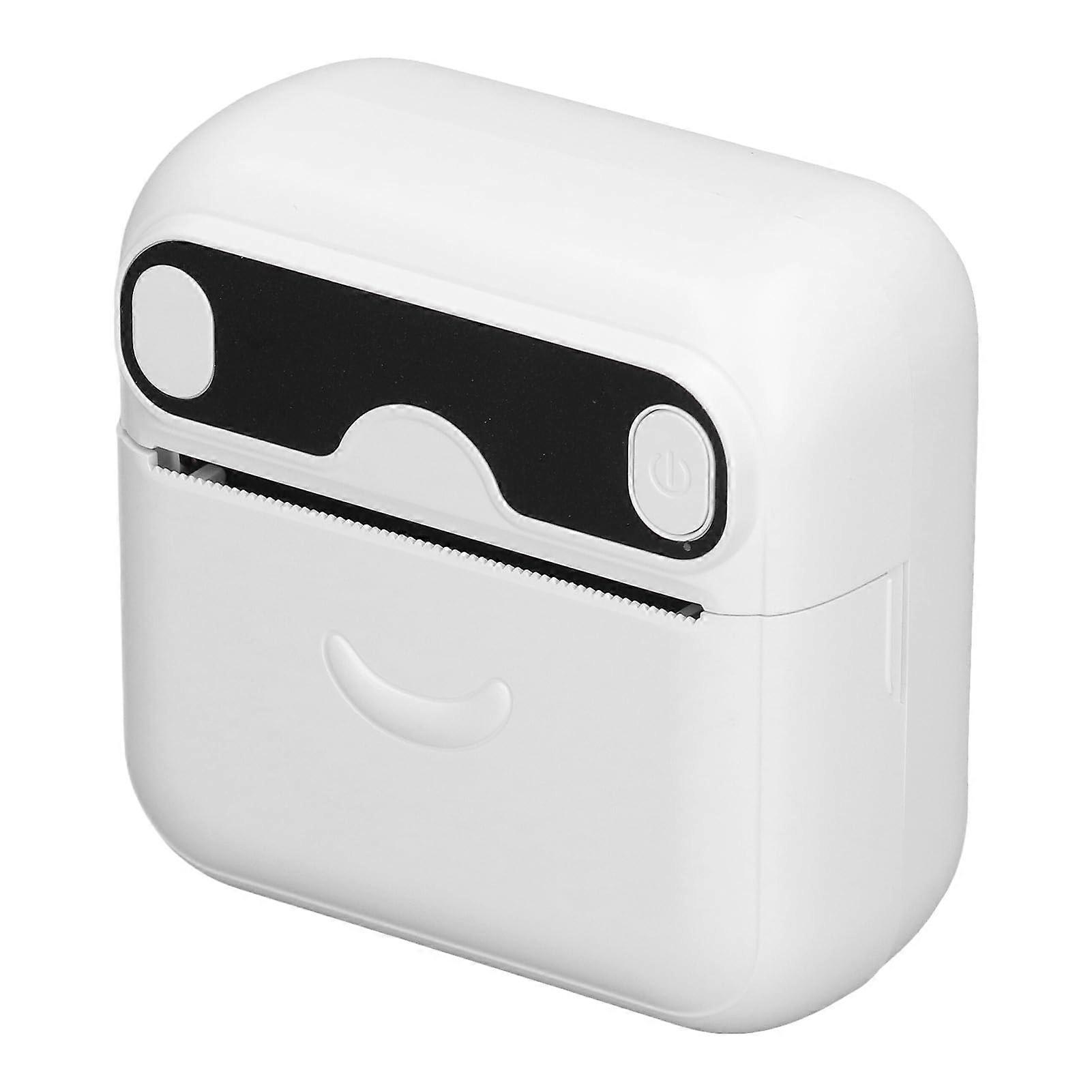 Mini Portable Printer with Smart App Printing, Inkless Bluetooth Thermal Photo Printer for Students and Office