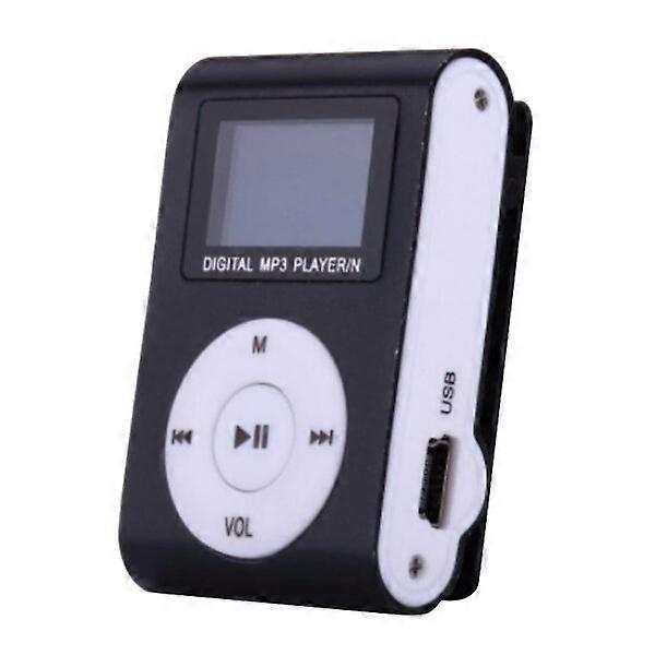 Mini MP3, plastic material, lithium battery life less than 10h, with external playback function, music player