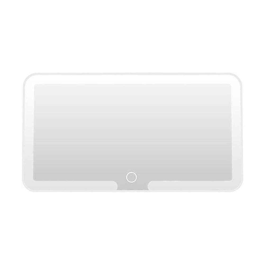 Car Vanity Mirror with Lights, Definition LED Sun Visor Makeup Mirror, Shatterproof White