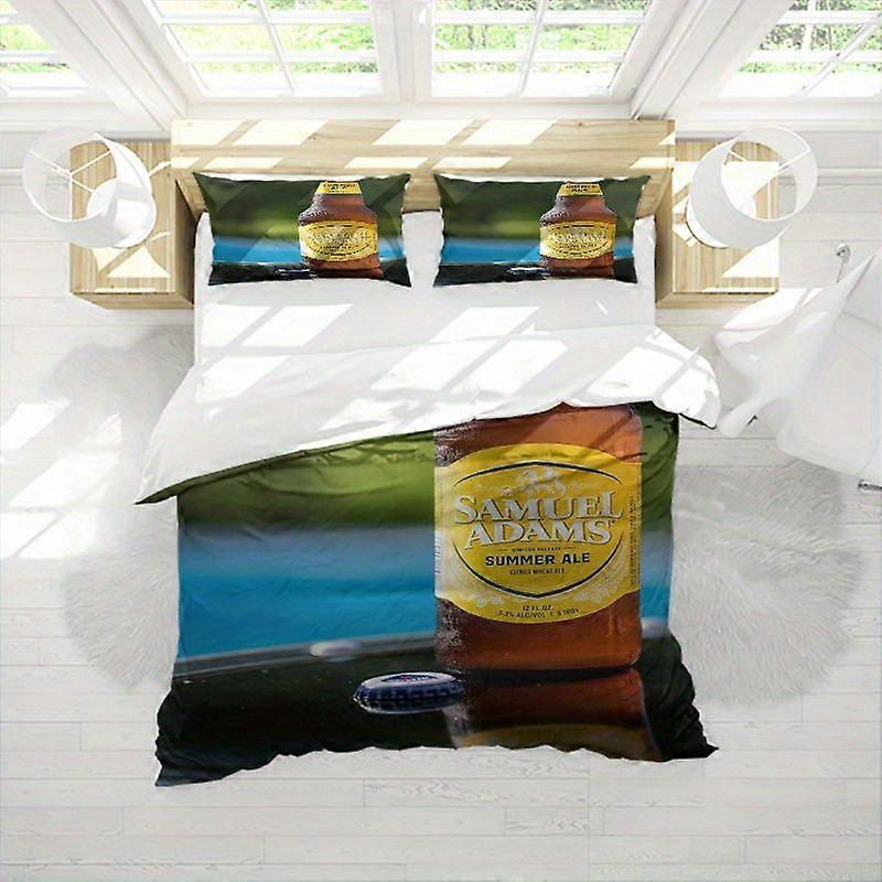 3pcs Sam Adams Summer Ale Print Bedding Set
