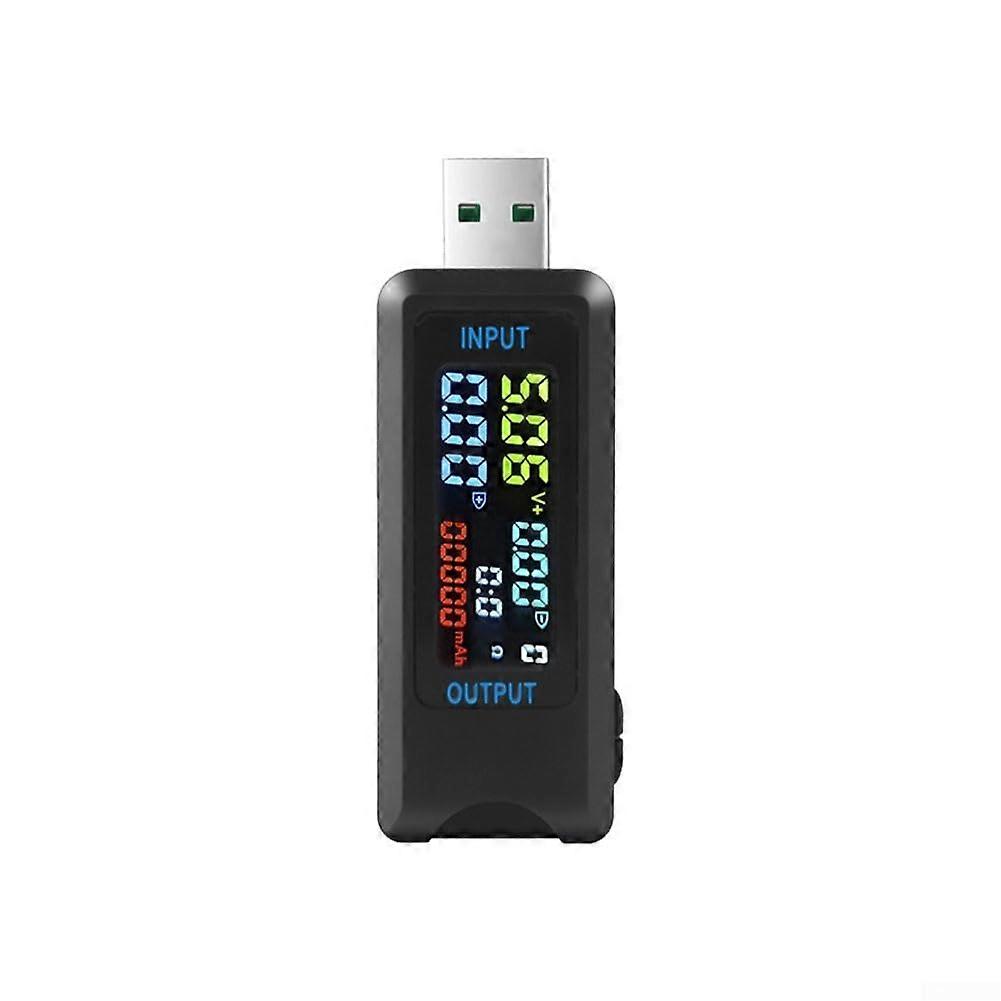 USB Voltage Tester with LCD Display, RealTime Charging Monitor for MultiDevice Power Testing