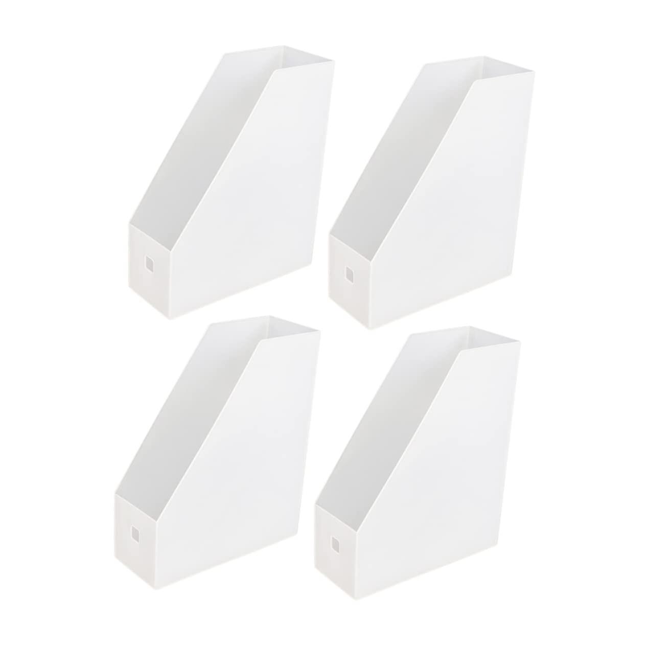 2pcs Plastic Desktop File Organizer Set for Office Desk, MultiPurpose Document Storage