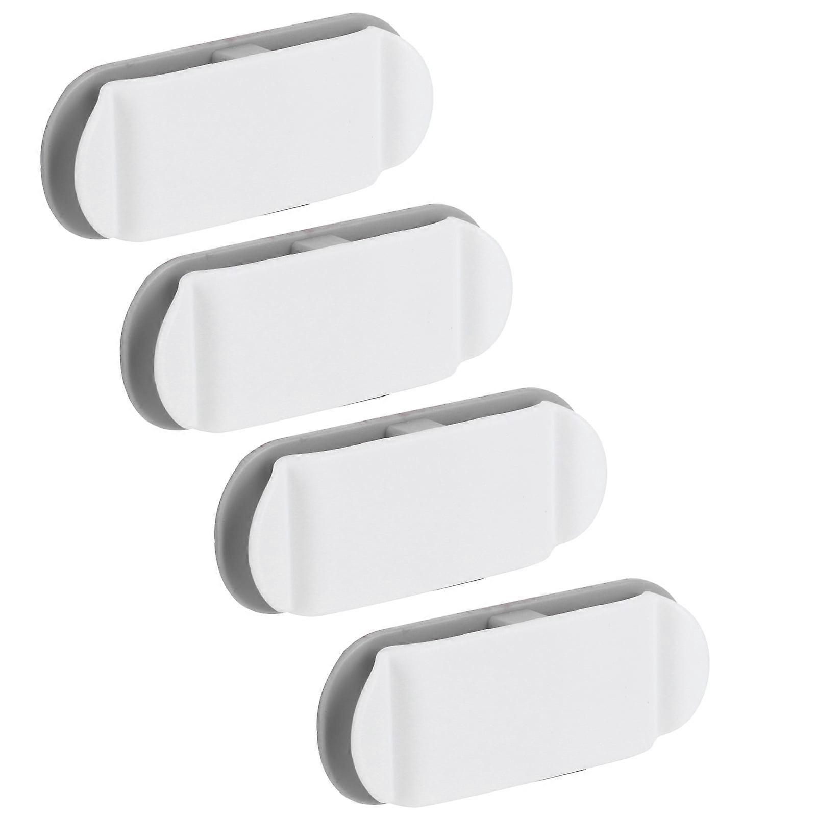 4Pcs Cable Holder Clips Multifunction Data Line Wire Wrapper Organizer for Home Office