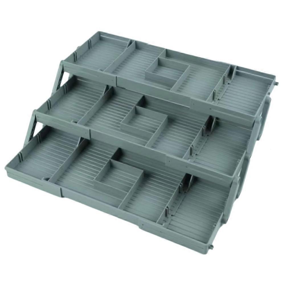 Folding Multi-Level Smart Drawer Organizer 3 Tier
