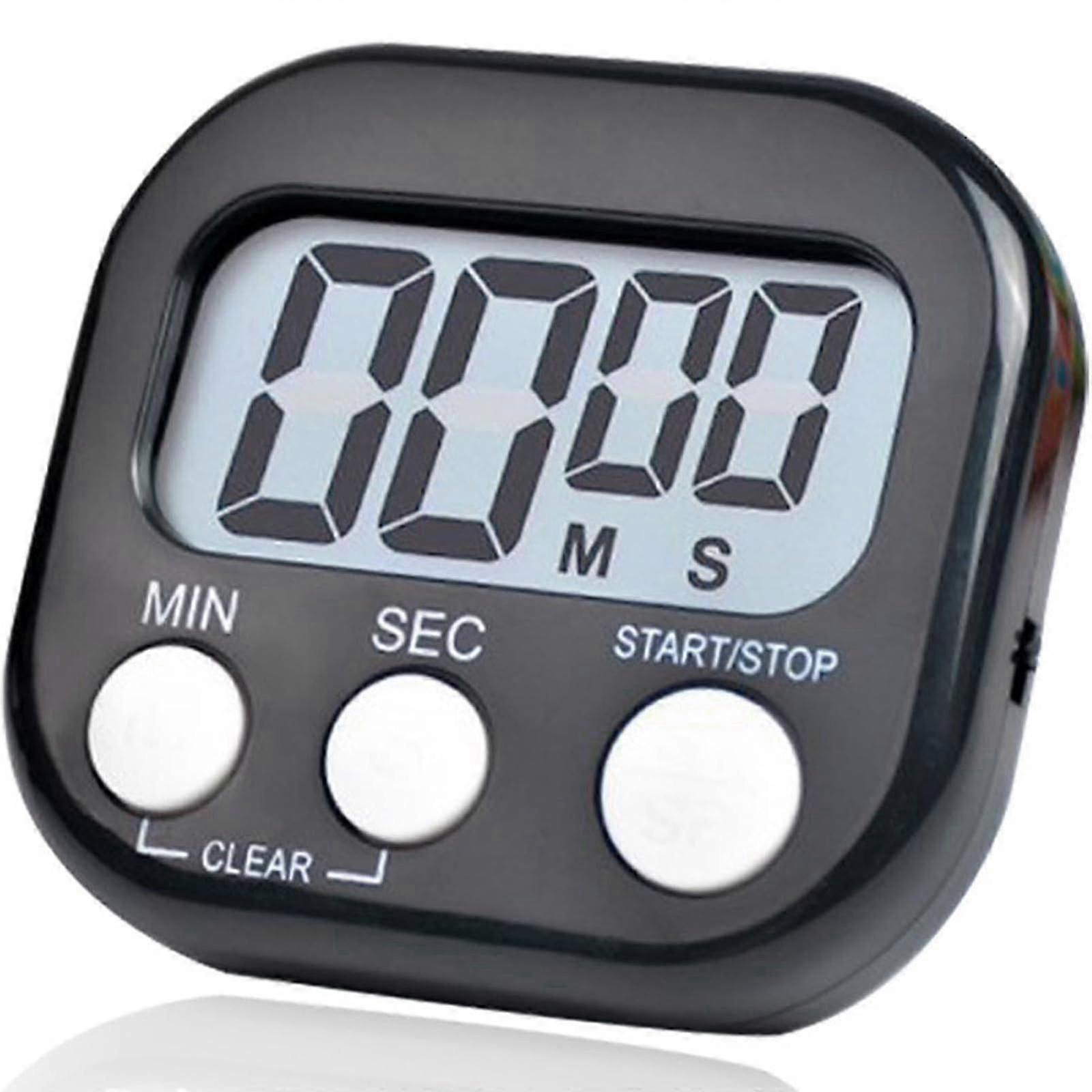 Compact Digital Timer for Kitchen, Sports, Office, and Home Use with Easy Operation