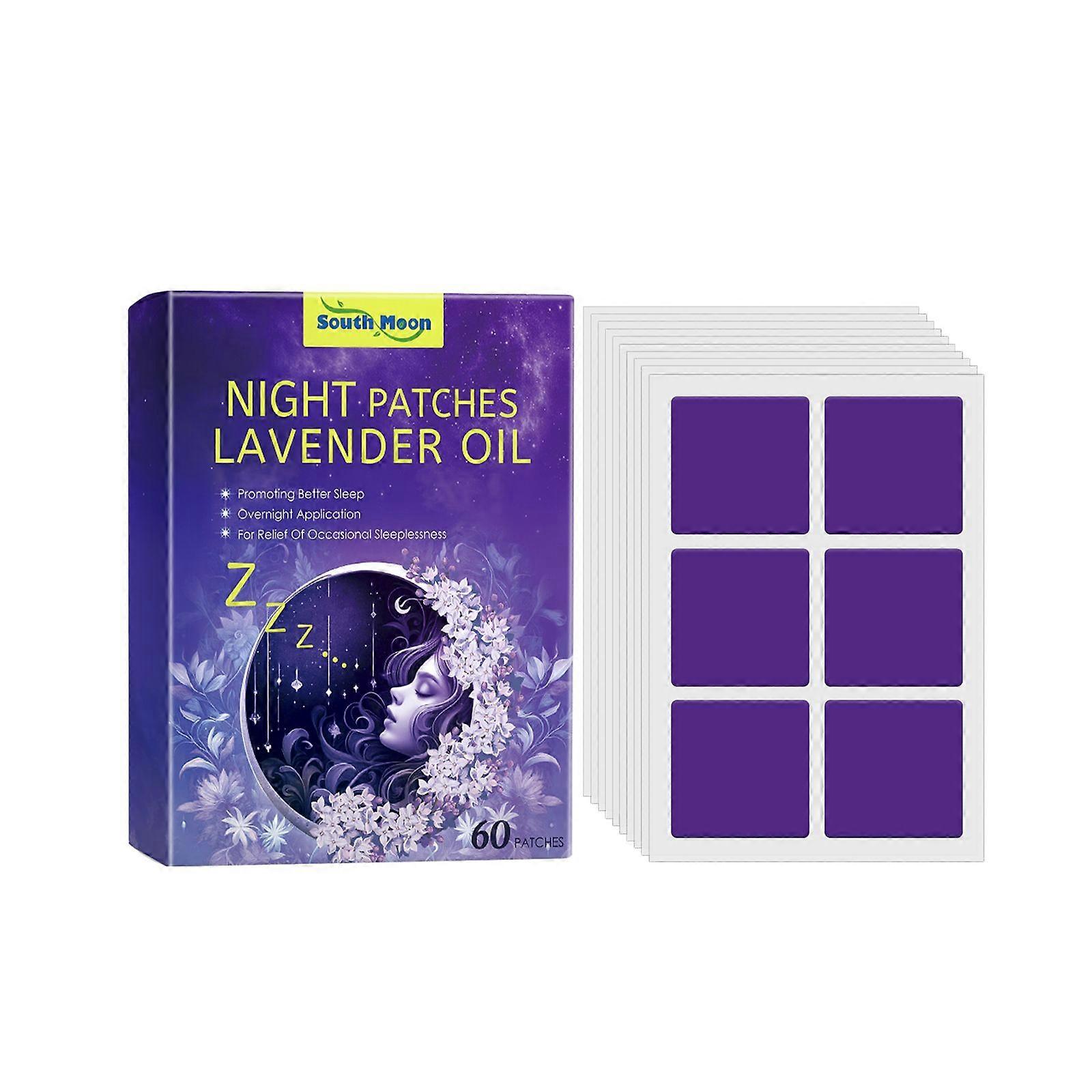 South Moon Lavender Scented Sleep Patch - Enjoy A Nighttime Atmosphere With Soft, Fragrant Lavender Care Patch
