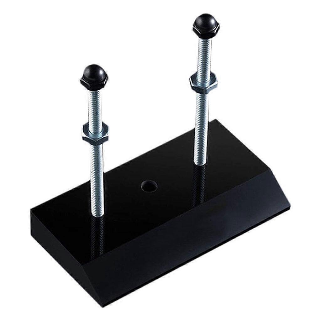 Acrylic Skateboard Wall Mount Rack for Longboard Snowboard, SpaceSaving Display with Screws