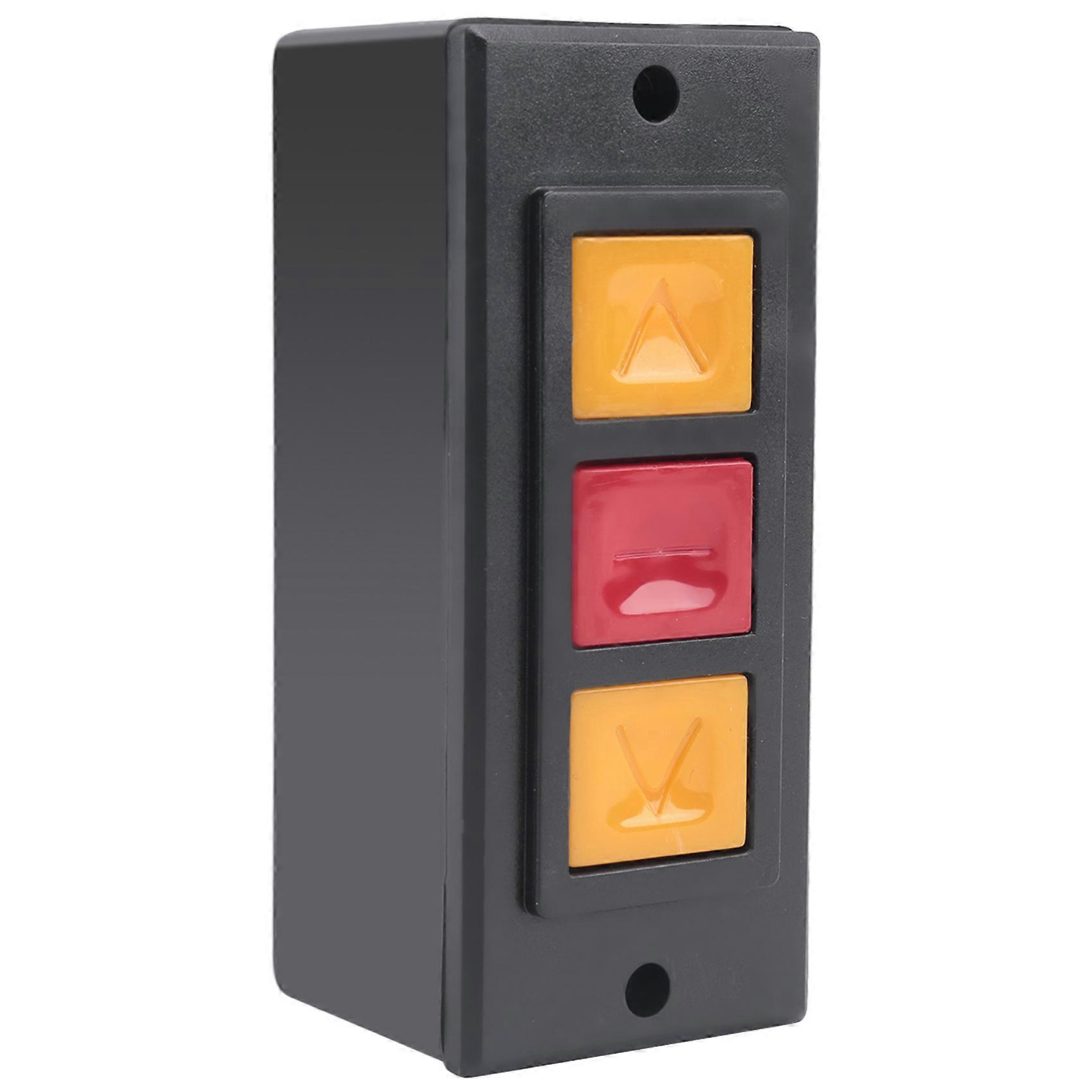 Garage Door Opener, Electric Door Roll Switch Lock Box, Surface Mounted Concealed Button Switch C