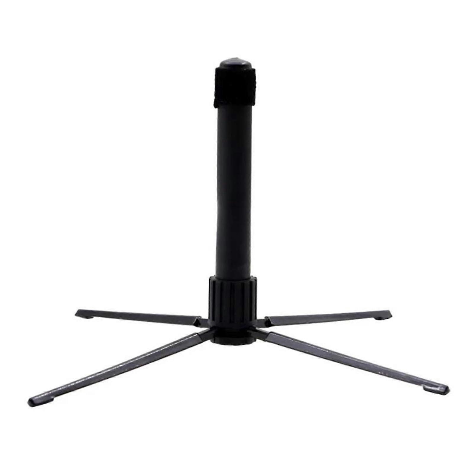 Foldable Clarinet Stand with Stable 4Leg Support, Portable Holder for Practice and Performance