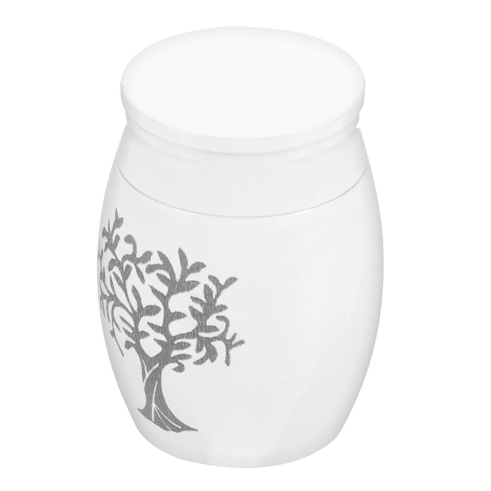 Bone Ash Urn Aluminum Alloy Memorial Keepsake for Storage