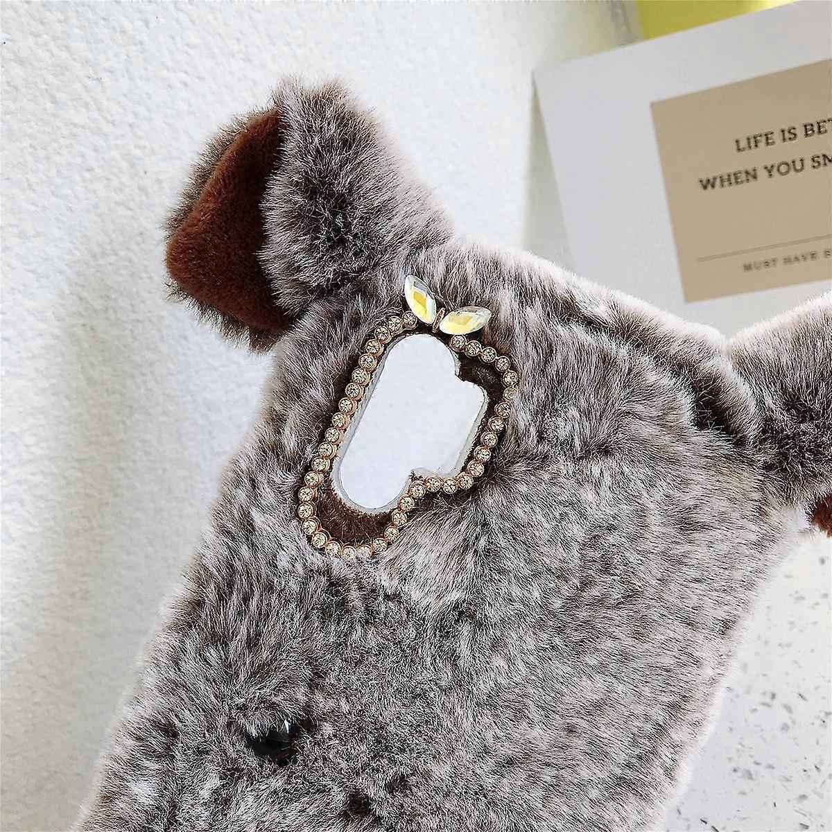 Camera Phone Case Plush Pig Style Protective Shell Note10+ All Seasons Fingerprint Resistant 1Pack