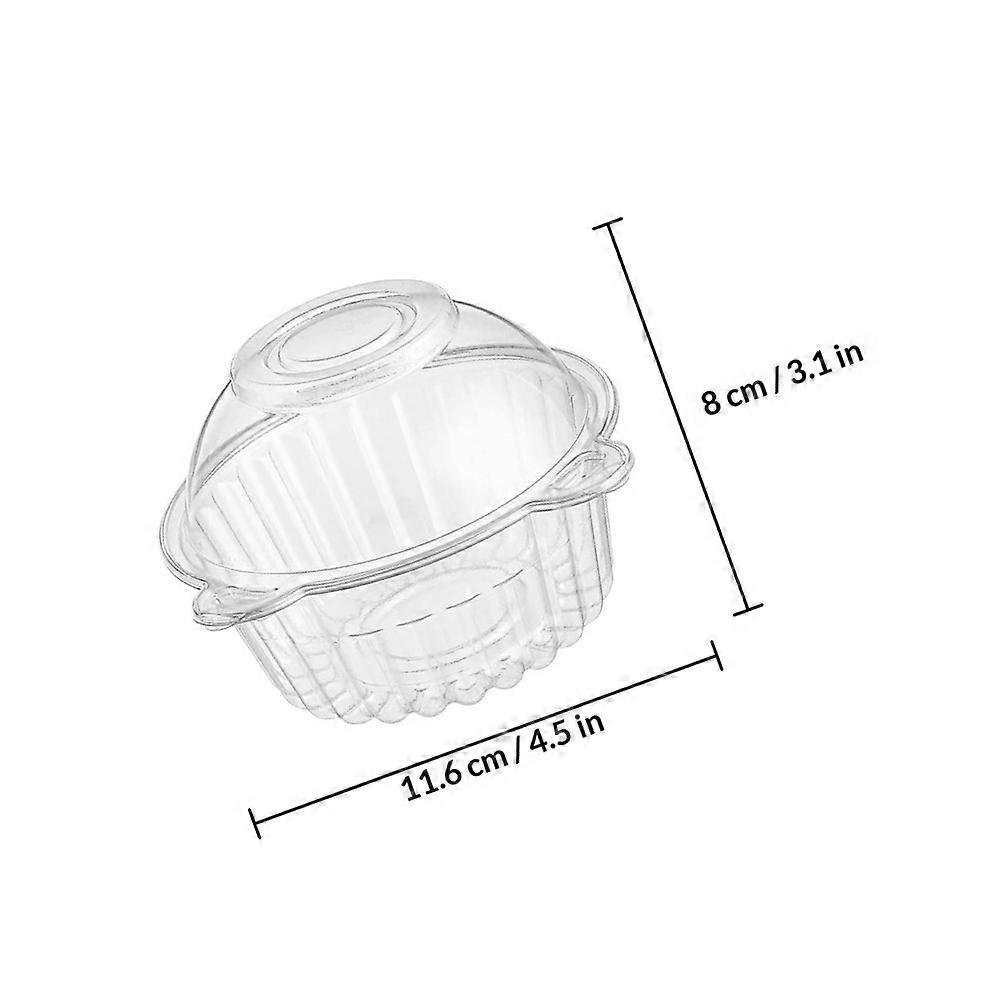 Transparent Cake Boxes for Storage 60Pcs Dessert Boxes