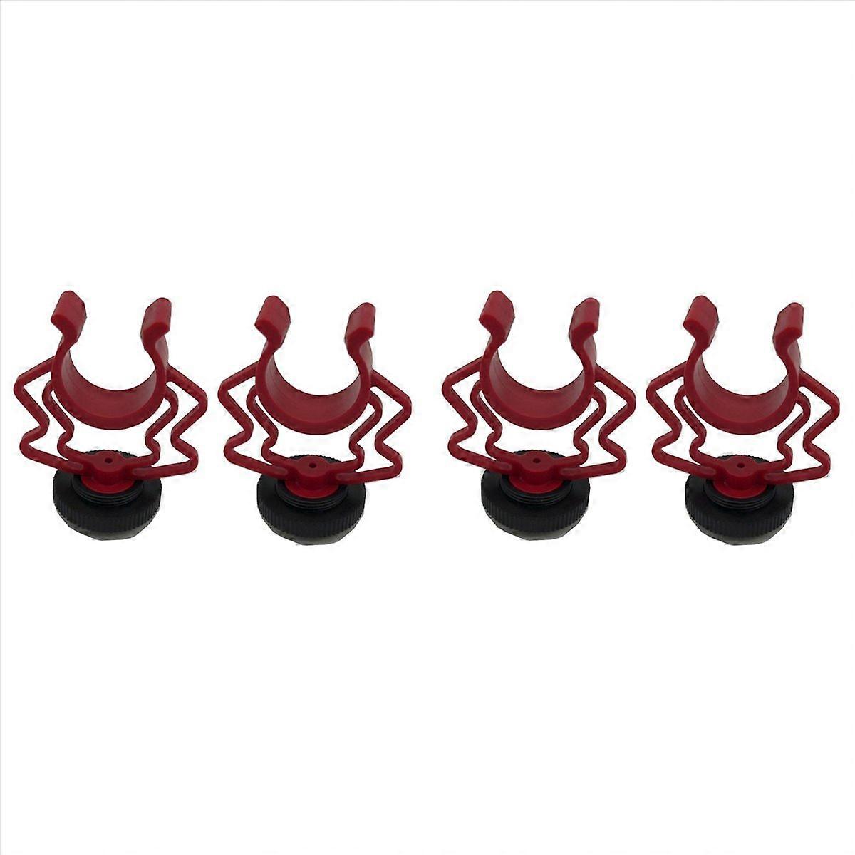 2PCS Universal Microphone Wavy Shock Mount Adapter Plastic