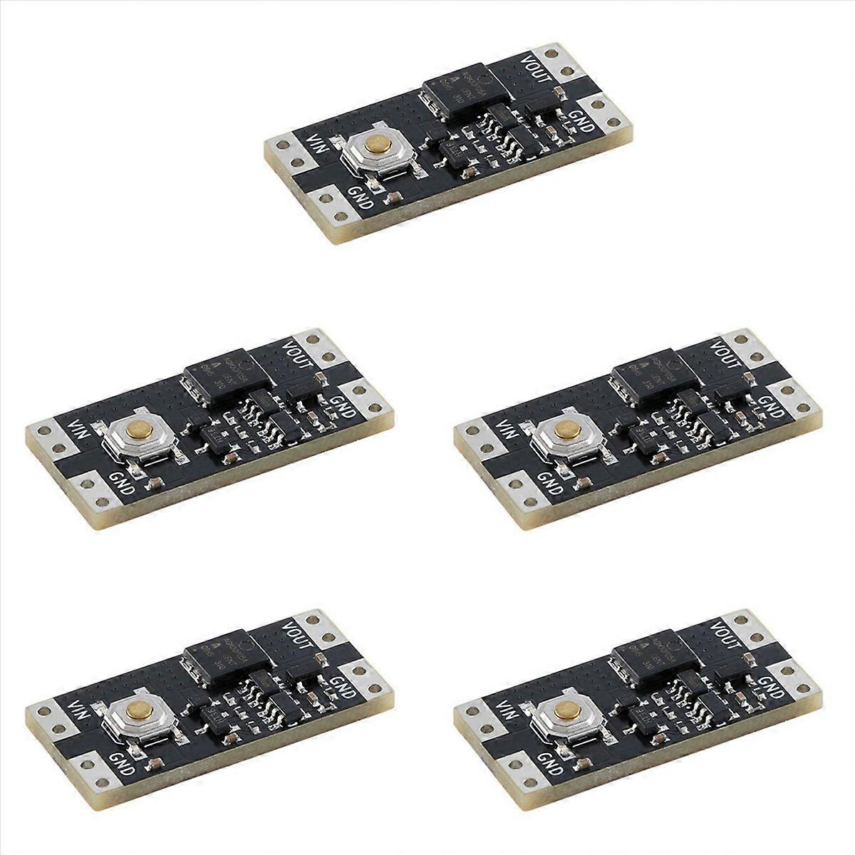 1Pcs Single Bond Button Bistable Switch Module 4.5-26V 1.3UA Load 10A