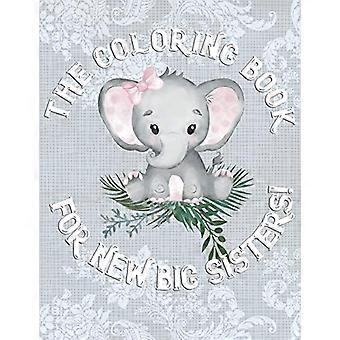 The Coloring Book For New Big Sisters: Adorable New Baby Color Book for Big Sisters Ages 2-6, Perfect Gift for Big Sisters with a New Sibling!