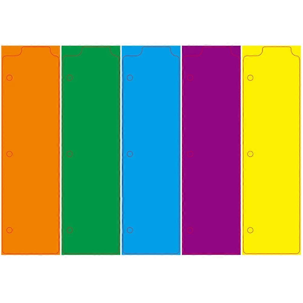 10Pcs Binder Dividers for Mini Notepad Plastic Tab Dividers Notebook Supply