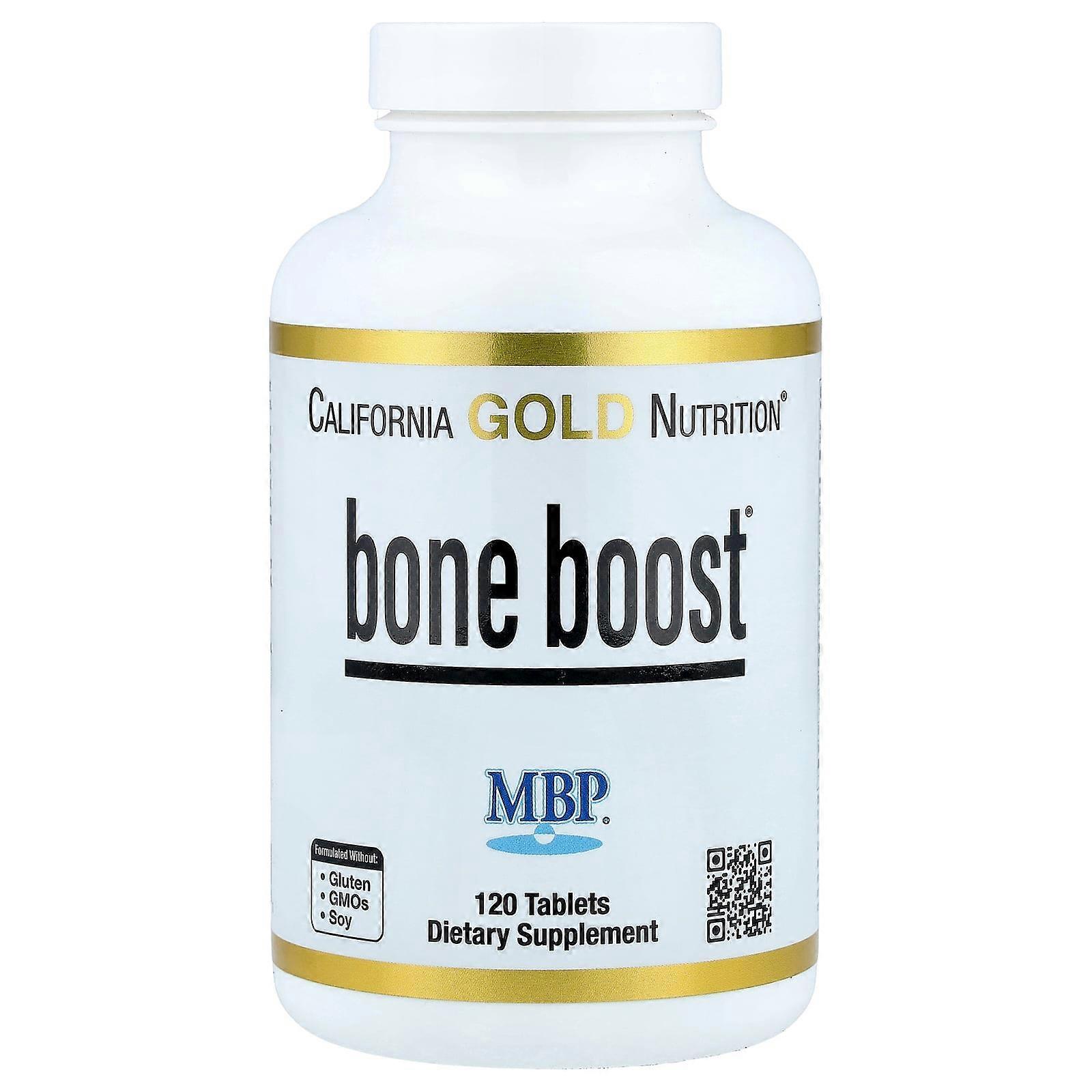 California Gold Nutrition, Bone Boost, 120 Tablets