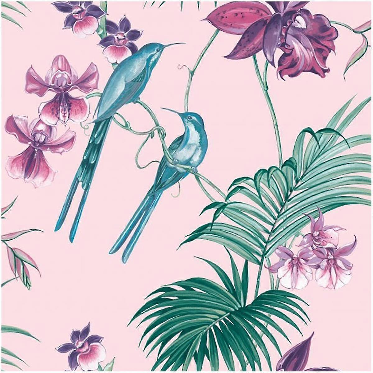 Utopia Pink Wallpaper
