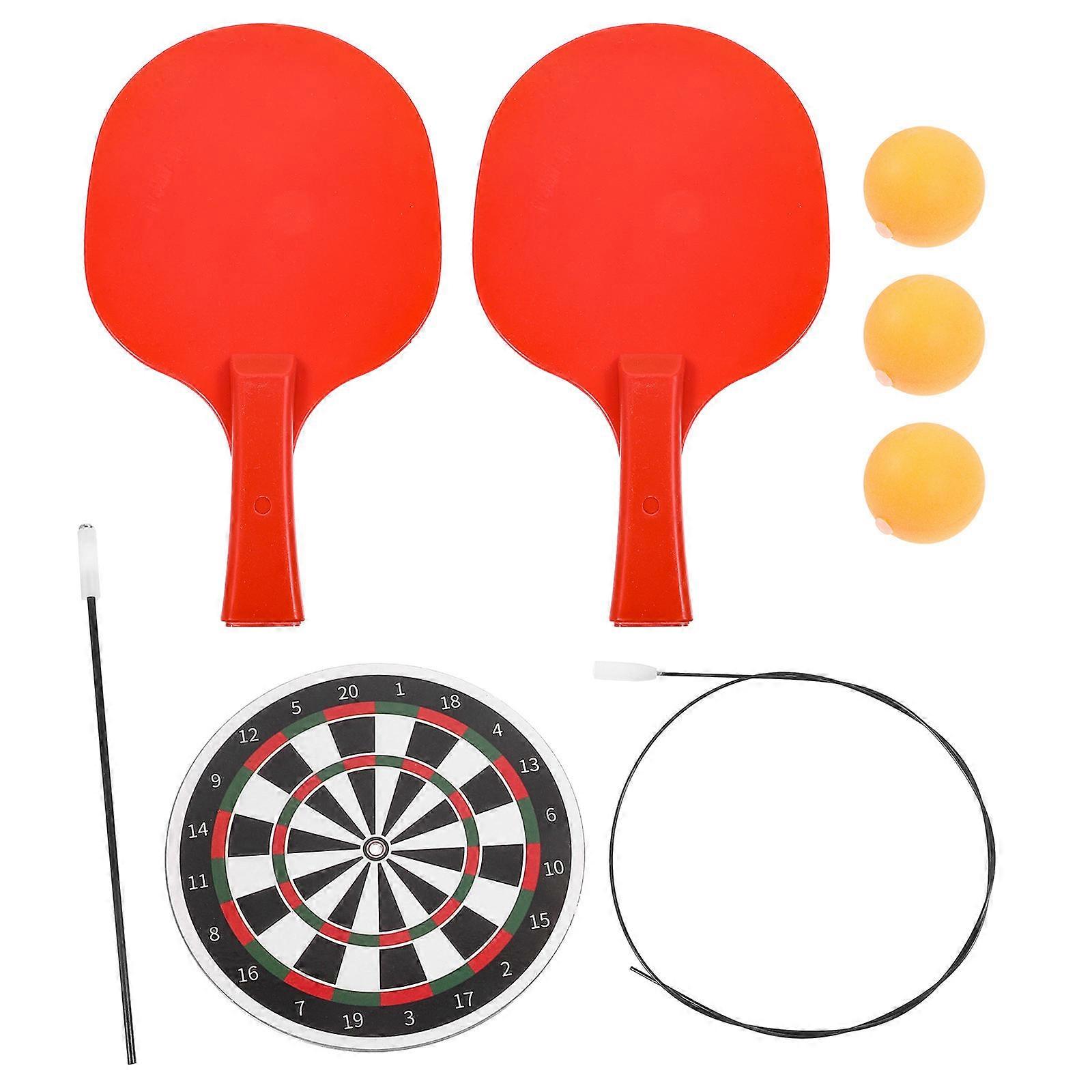 Table Tennis Device Training Racket for Playing 1Set Useful Elastic Kit